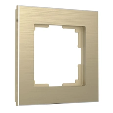 Изображение Рамка на 1 пост Aluminium (шампань алюминий) W0011711
